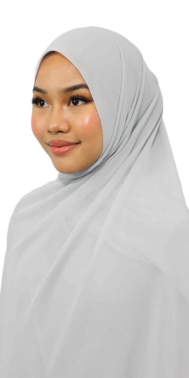 Chiffon Hijab | Light Grey