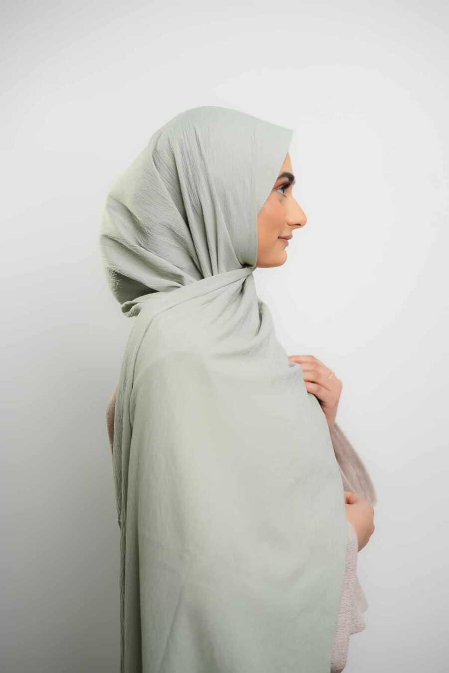 Crinkle | Mint - Rabaya | Modest Wear | Premium Hijabs UK