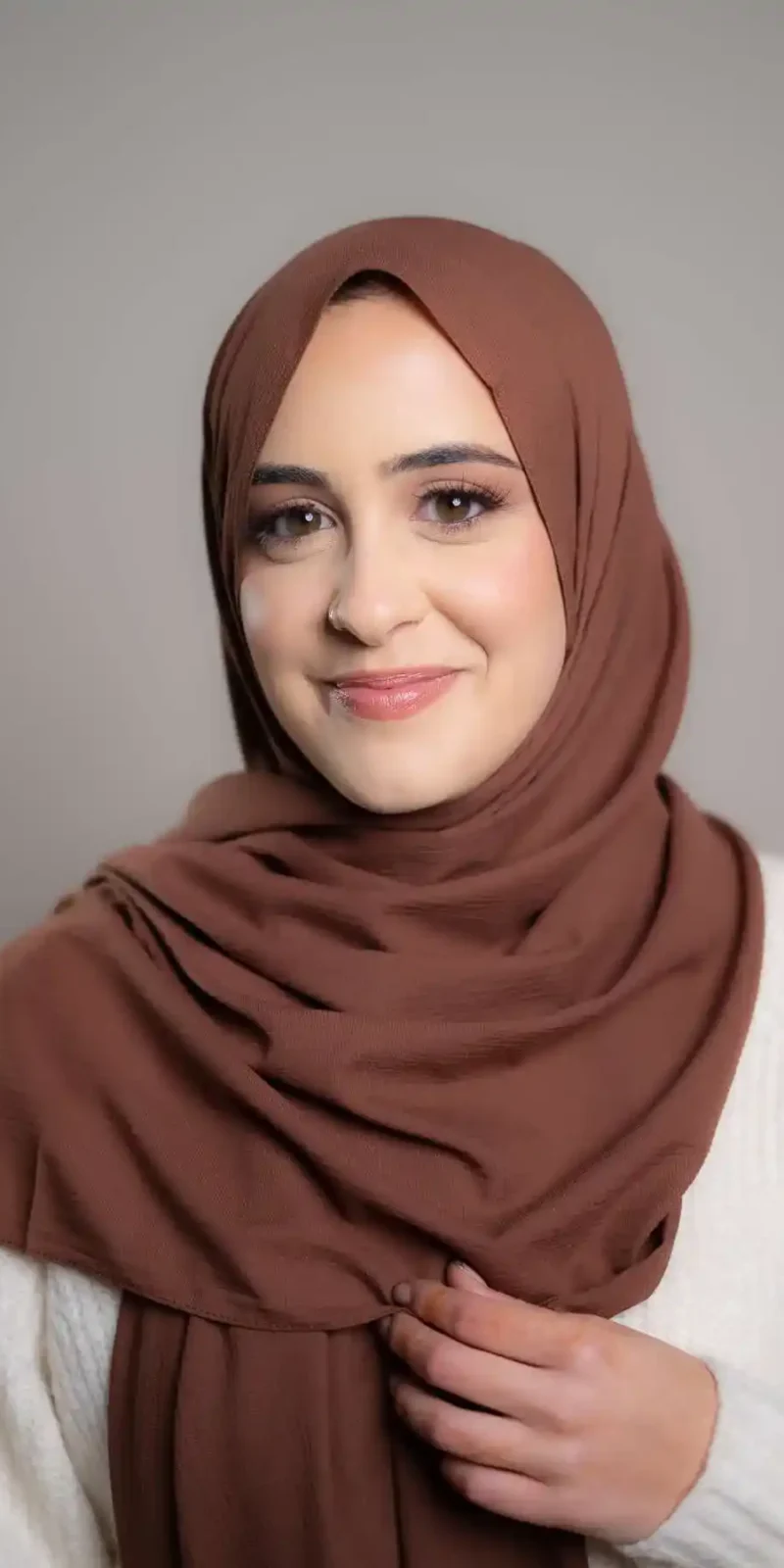 Daphne Hijab | Dark Brown