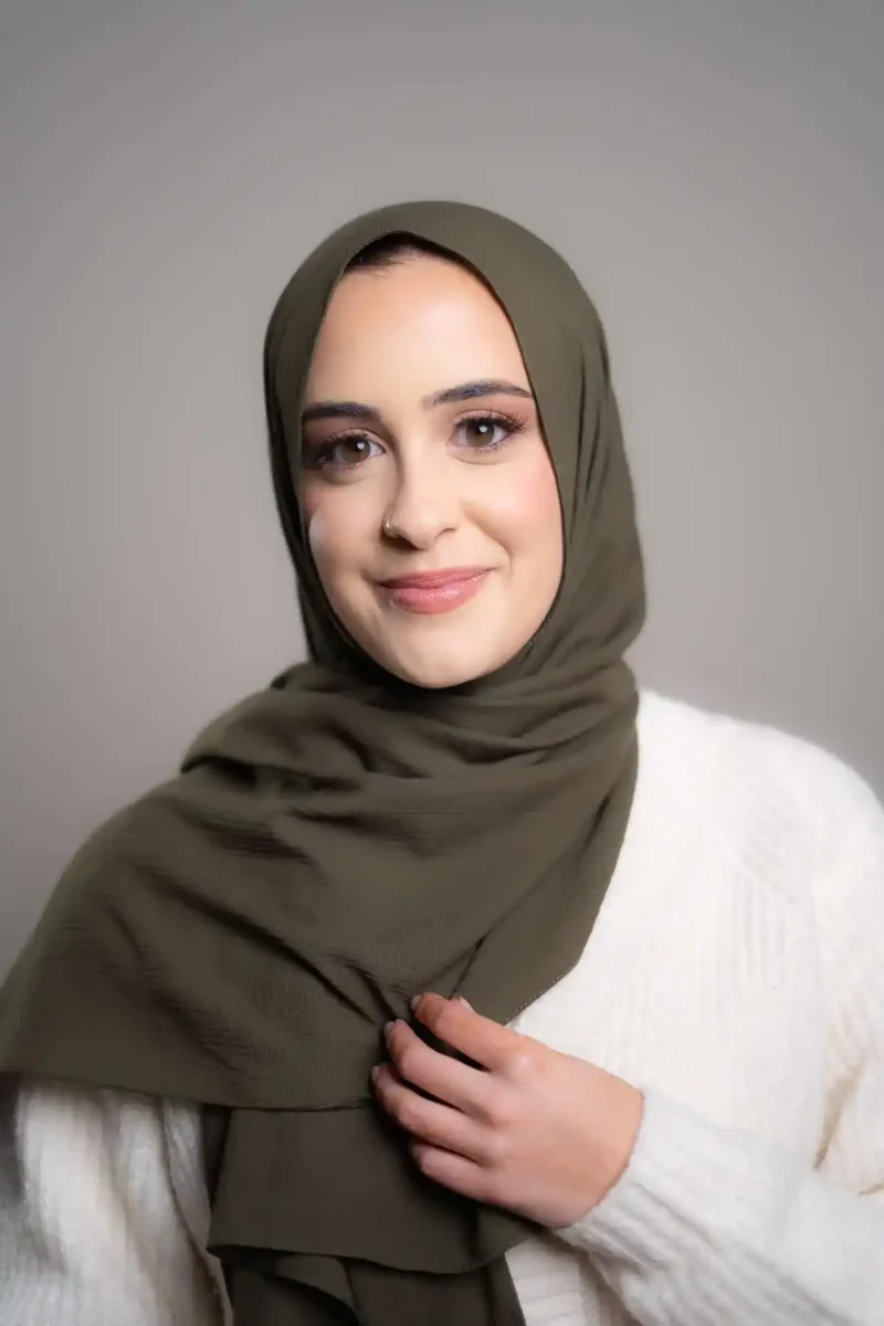Daphne Hijab | Khaki Green