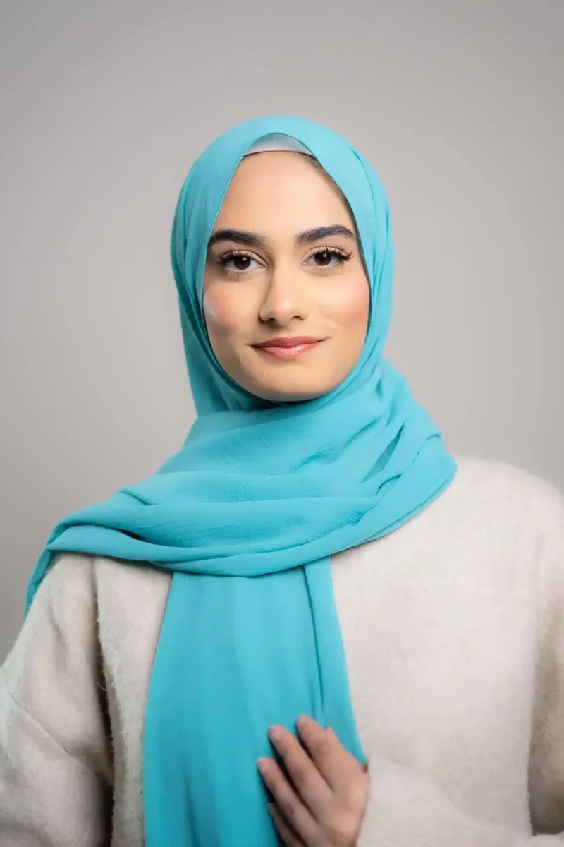 Frozen Chiffon | Aqua