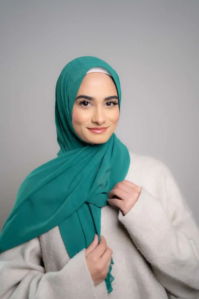 Frozen Chiffon | Jade Green