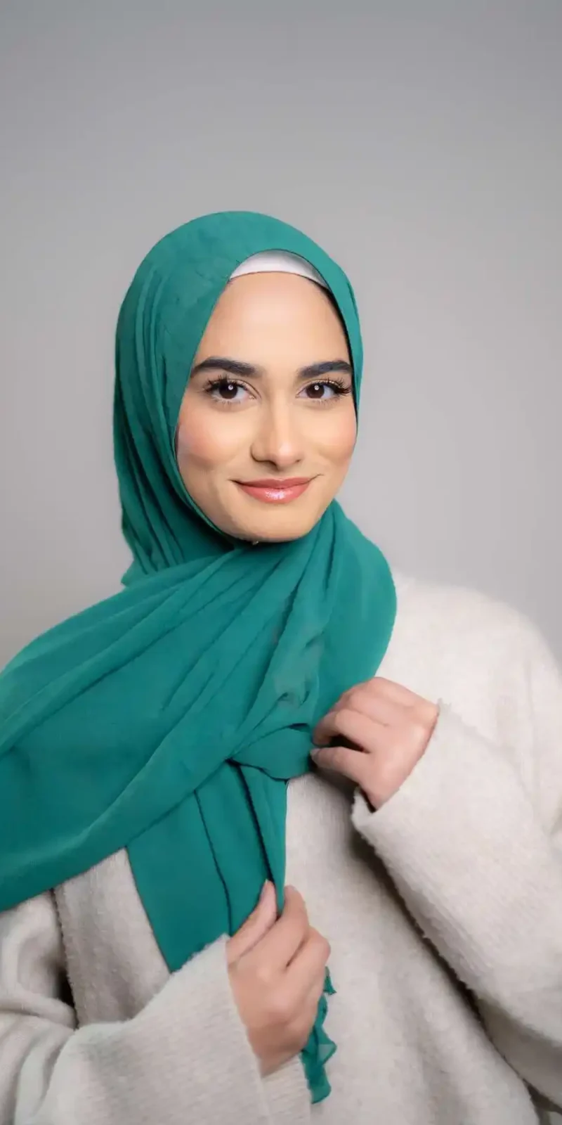 Frozen Chiffon | Jade Green