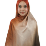 Glossy Silk Ombre Hijabs