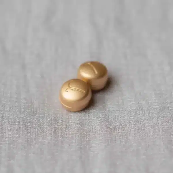 Magnets | Metallic Soft Gold