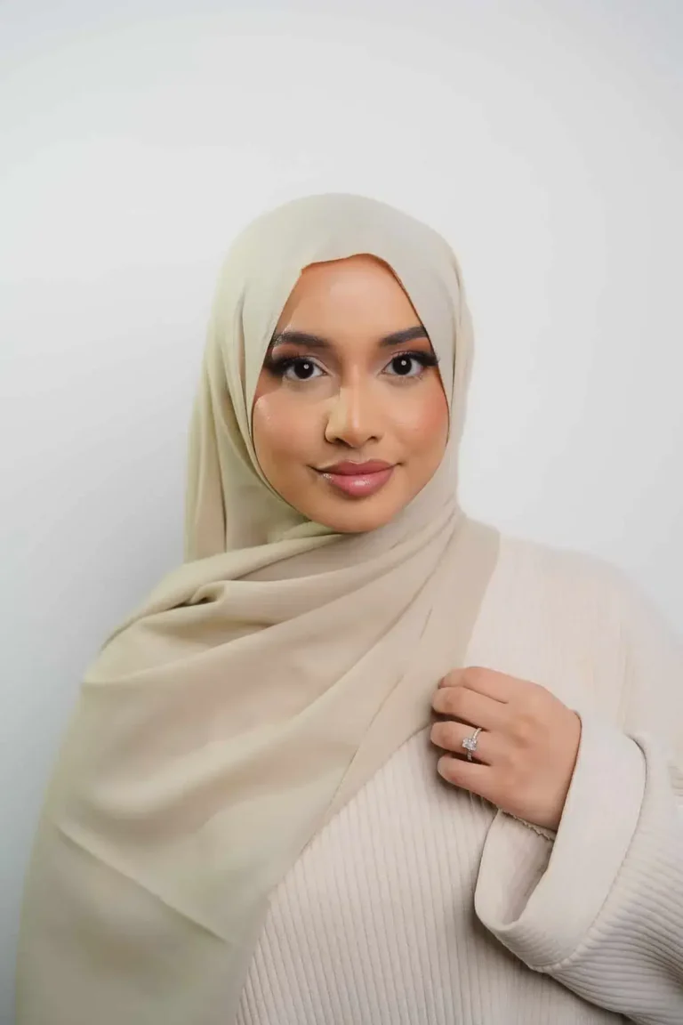 Silk Georgette | Beige
