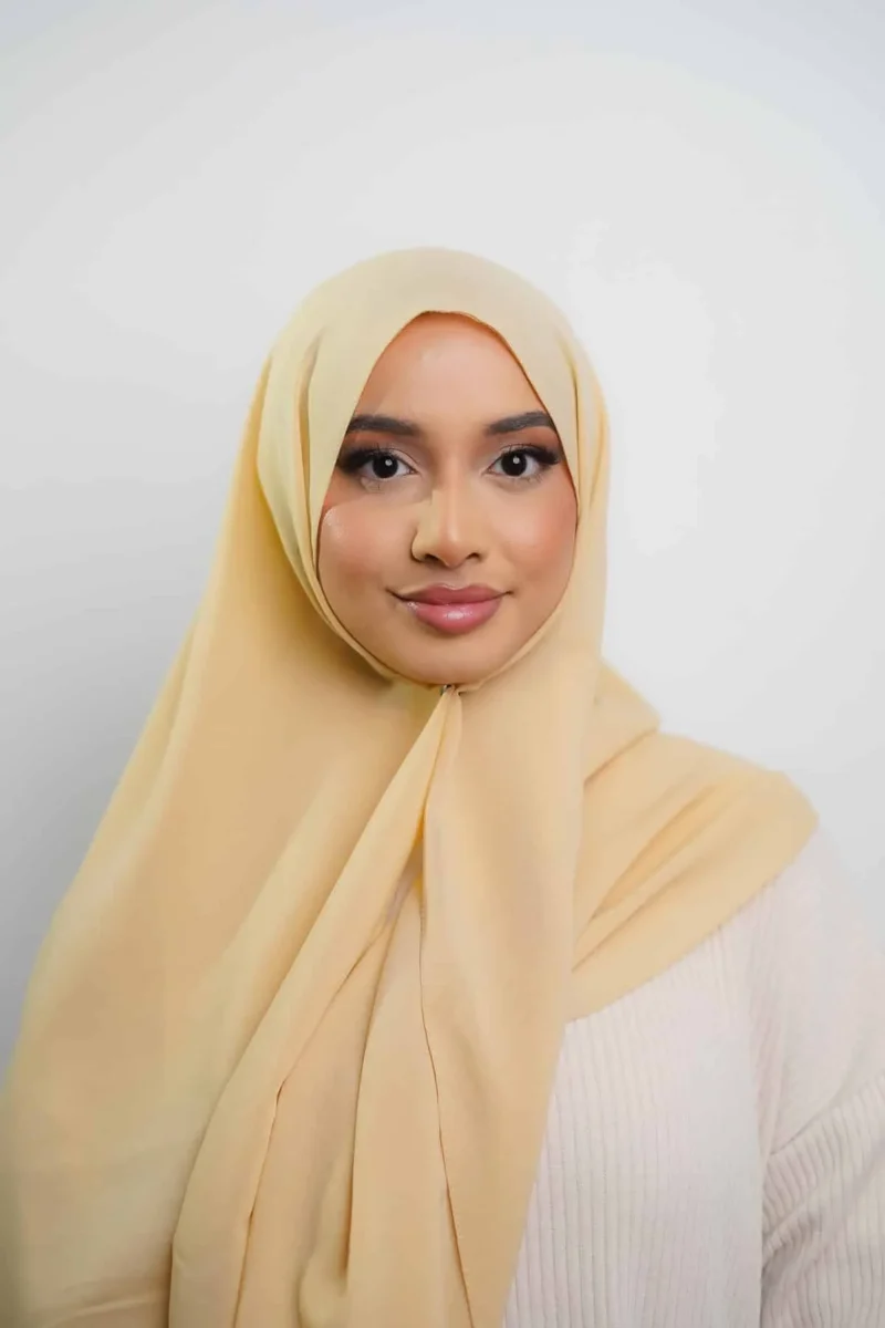 Silk Georgette | Golden Beige