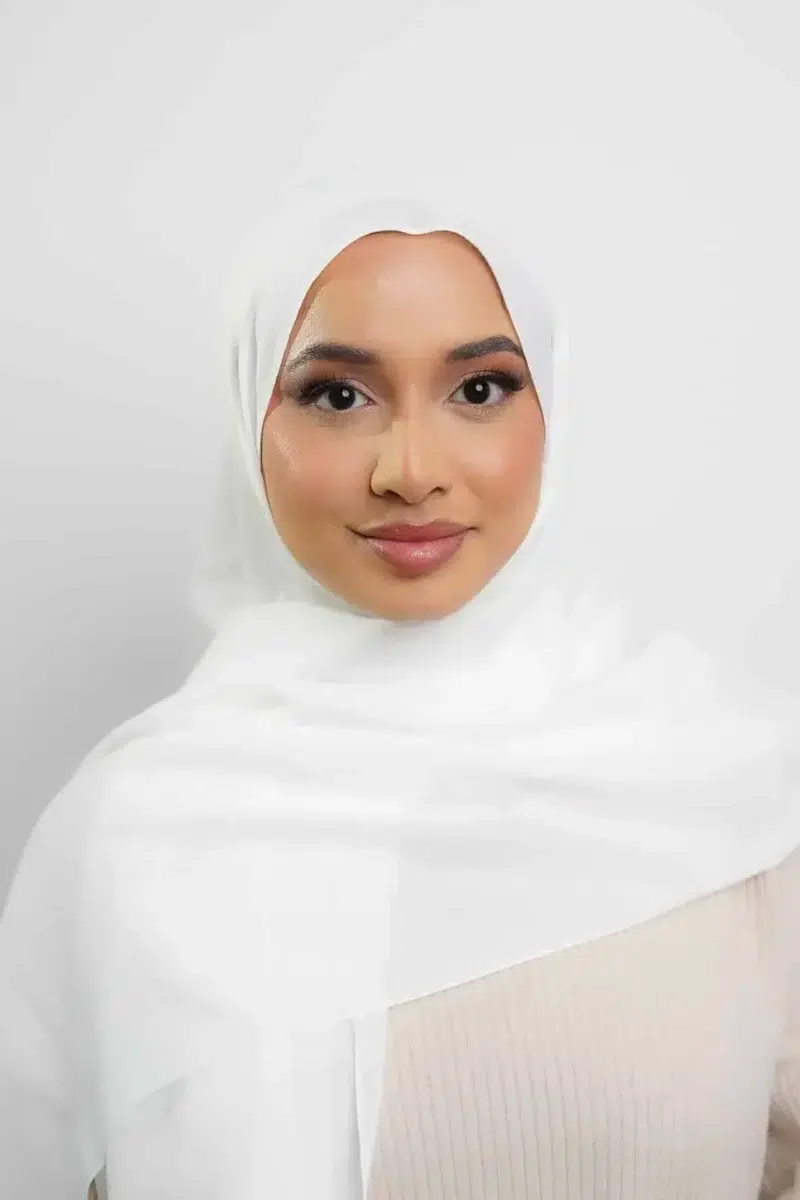 Silk Georgette | Off White