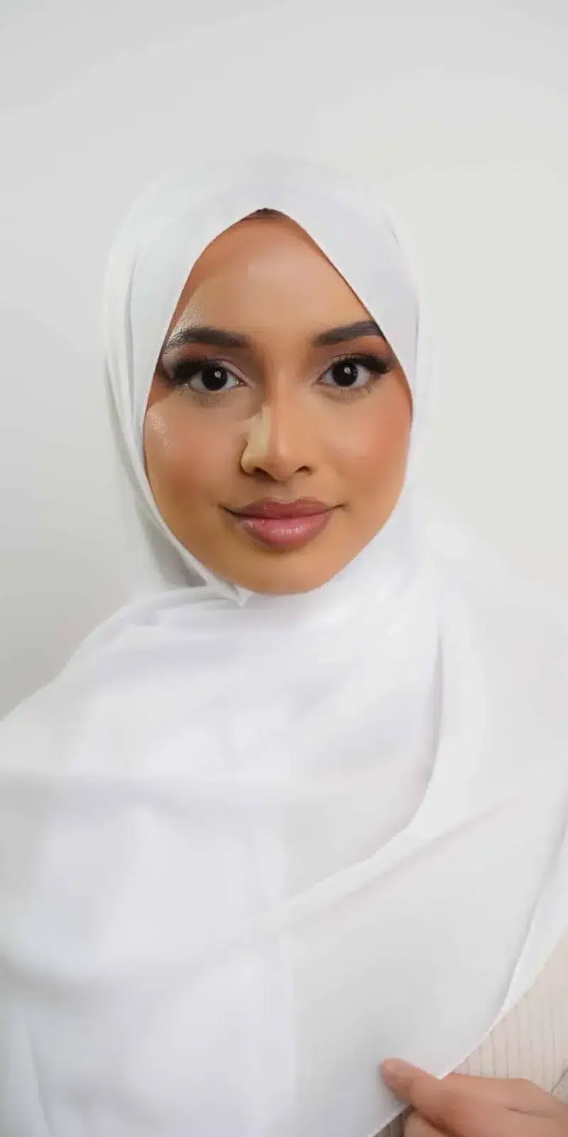Silk Georgette | Pure White