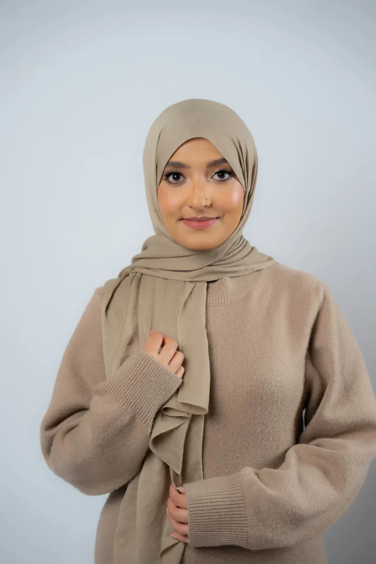 Soft Plush Hijab | Beige