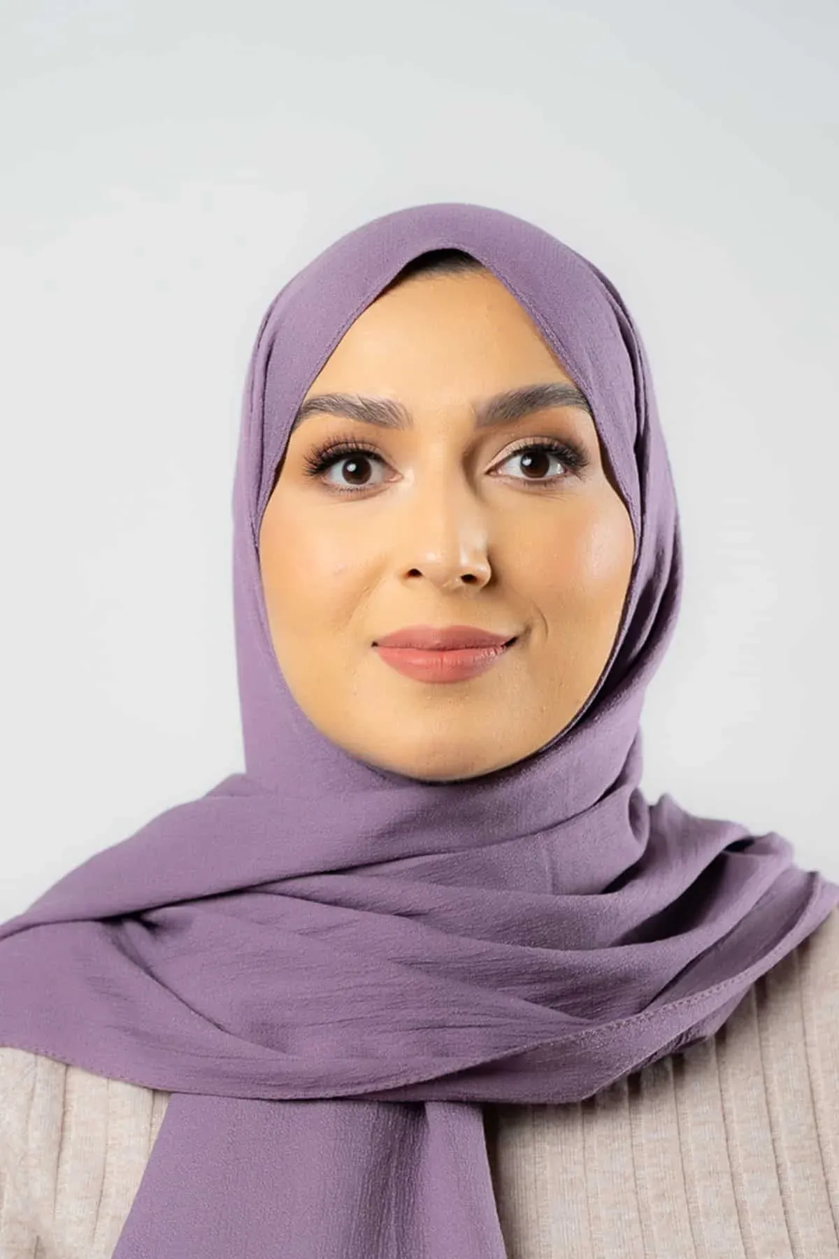 Soft Plush Hijab | Purple