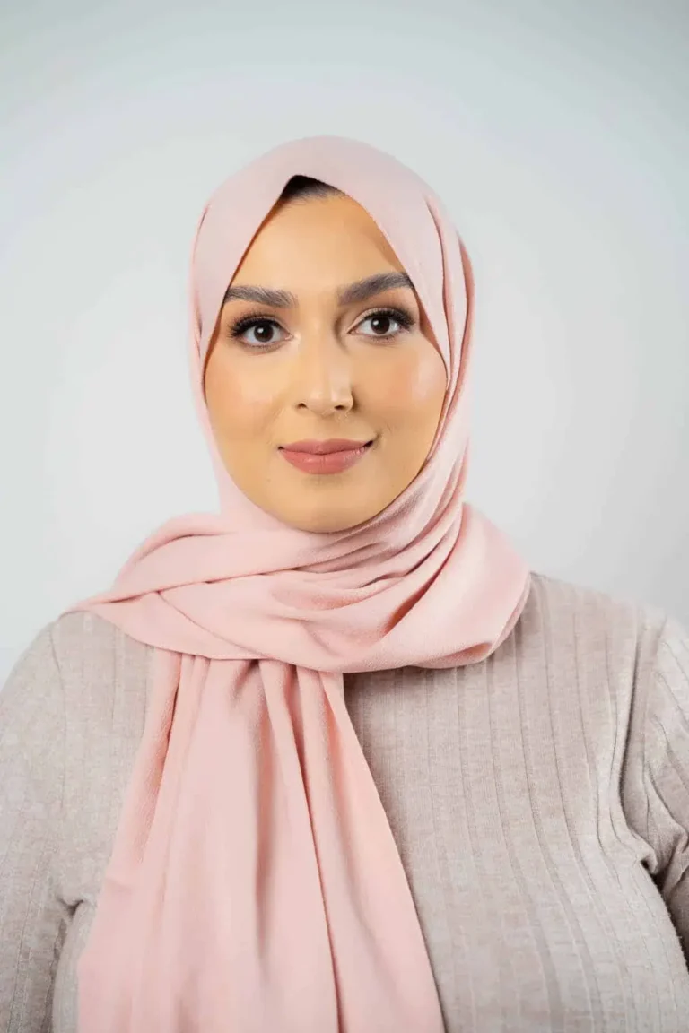 Soft Plush Hijab | Soft Pink