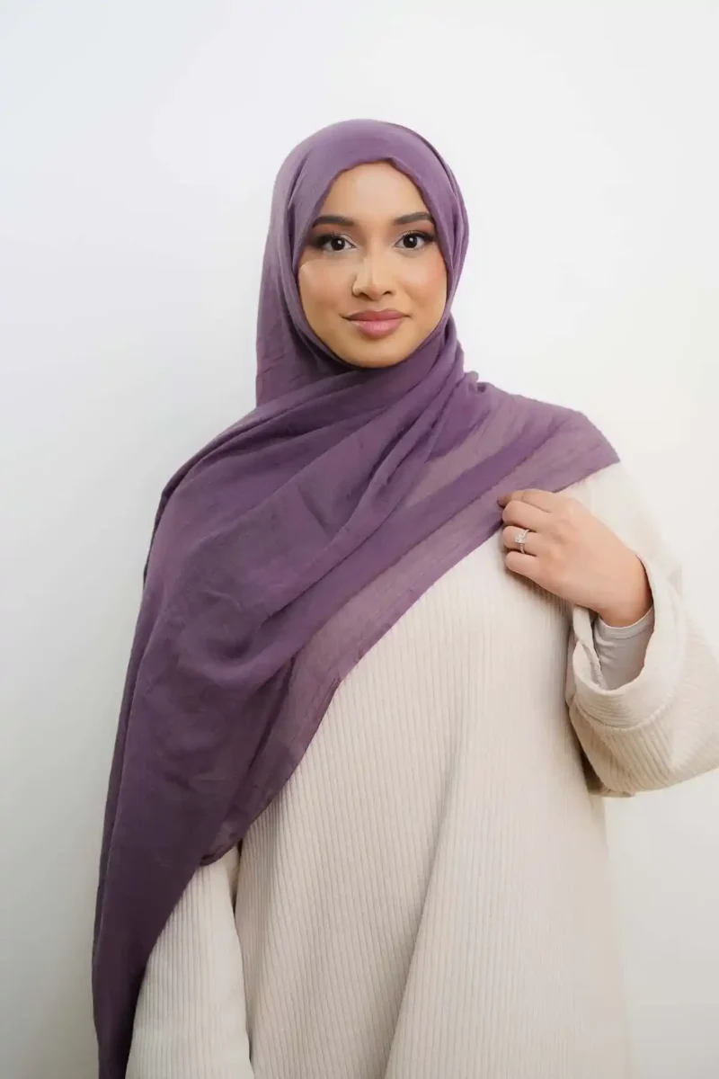 Summer Cotton Maxi | Aubergine