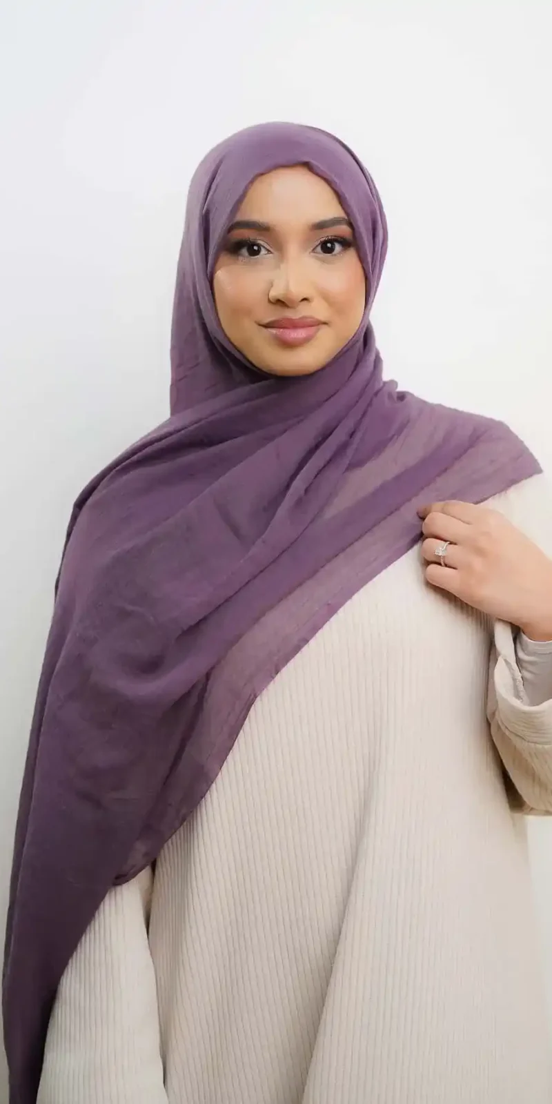 Summer Cotton Maxi | Aubergine
