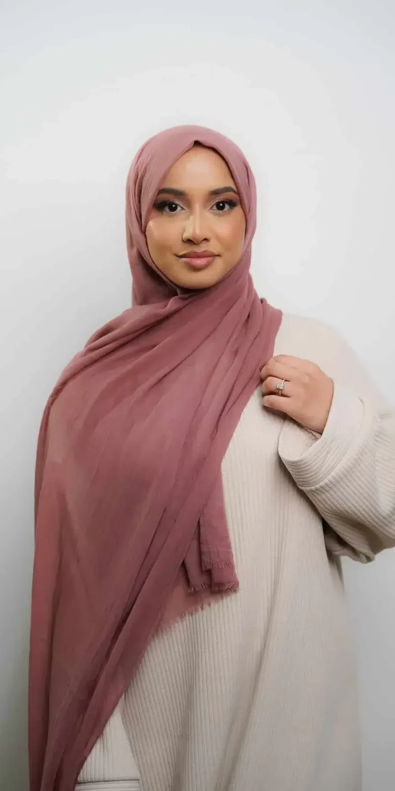 Summer Cotton Maxi | Brownish Red