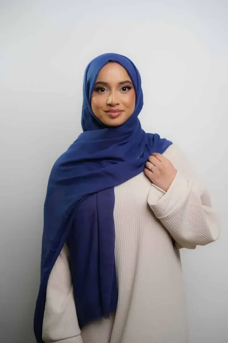 Summer Cotton Maxi | Navy