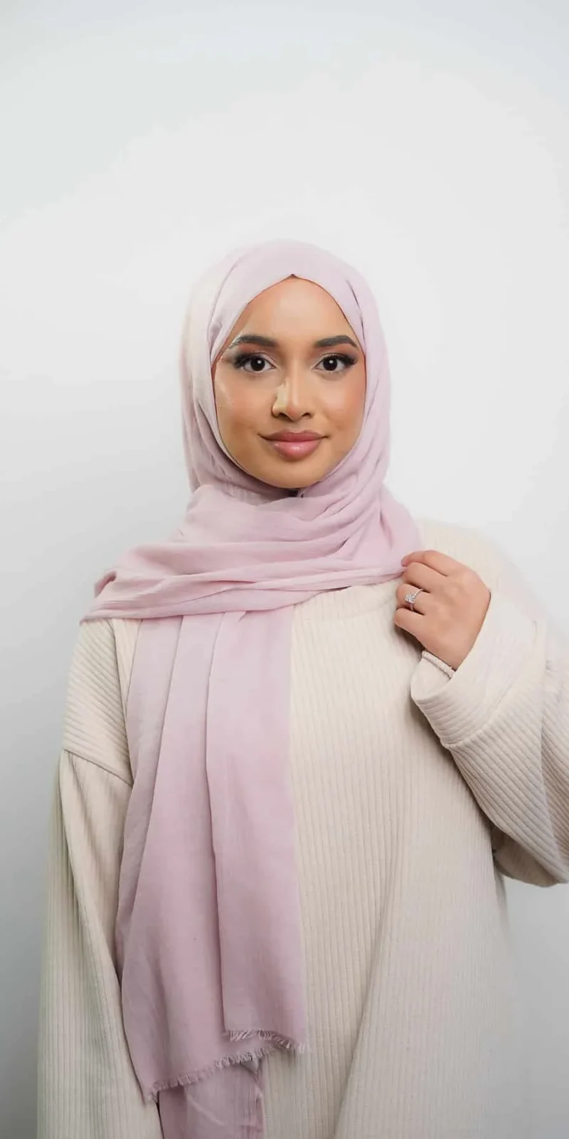Summer Cotton Maxi | Pastel rose