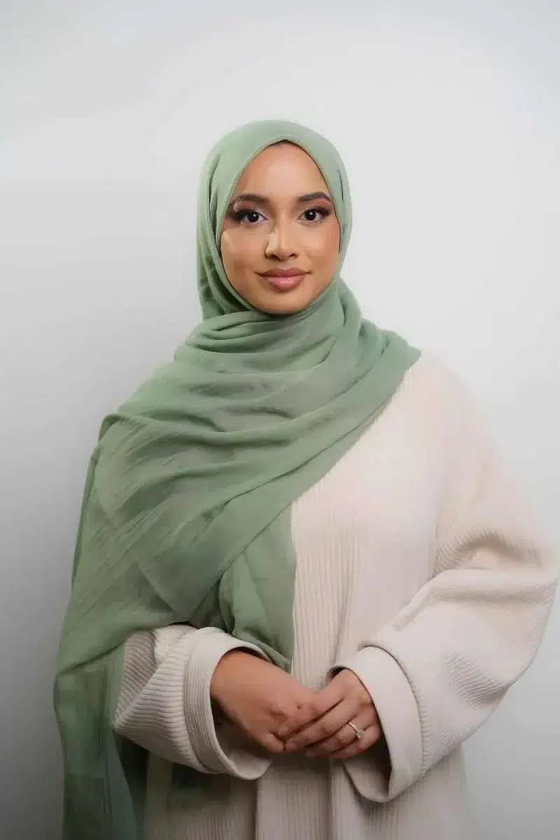 Summer Cotton Maxi | Sage green