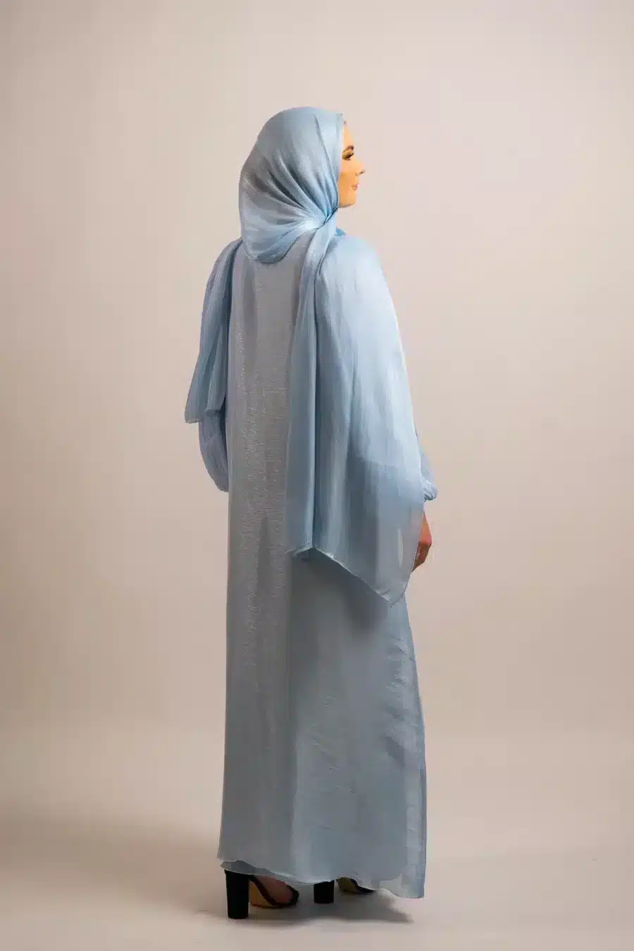 Organza Abaya with balloon sleeves | Bluebell - Rabaya | Modest Wear ...