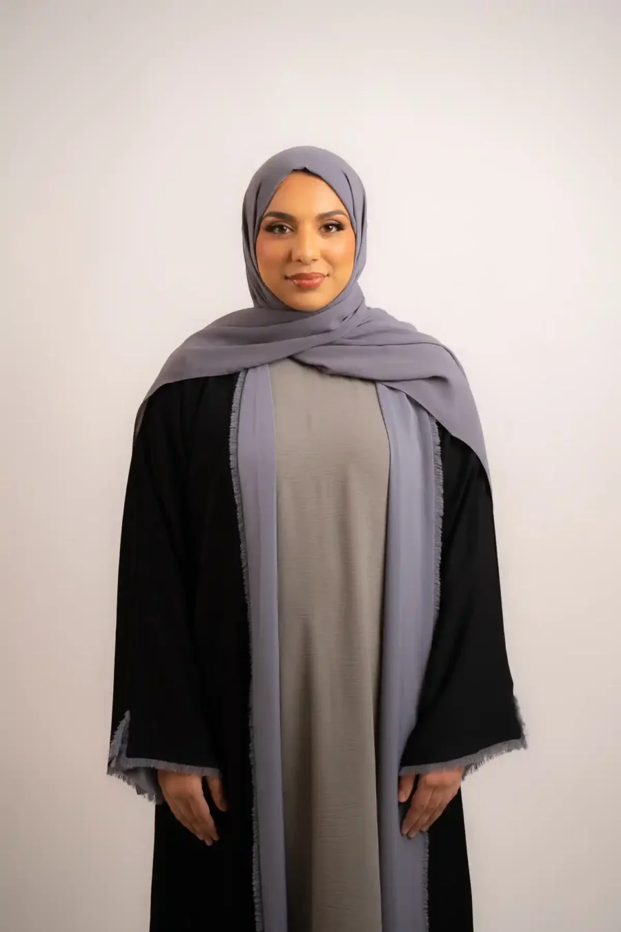 Premium Reversible Abaya Set | Grey - Rabaya | Modest Wear | Premium ...