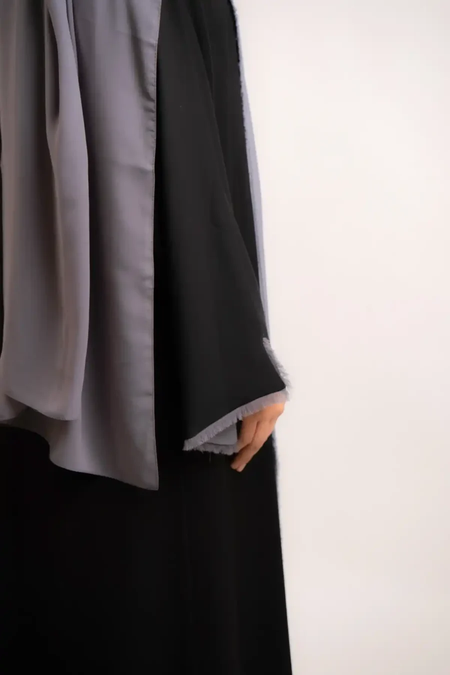 Premium Reversible Abaya Set | Grey - Rabaya | Modest Wear | Premium ...