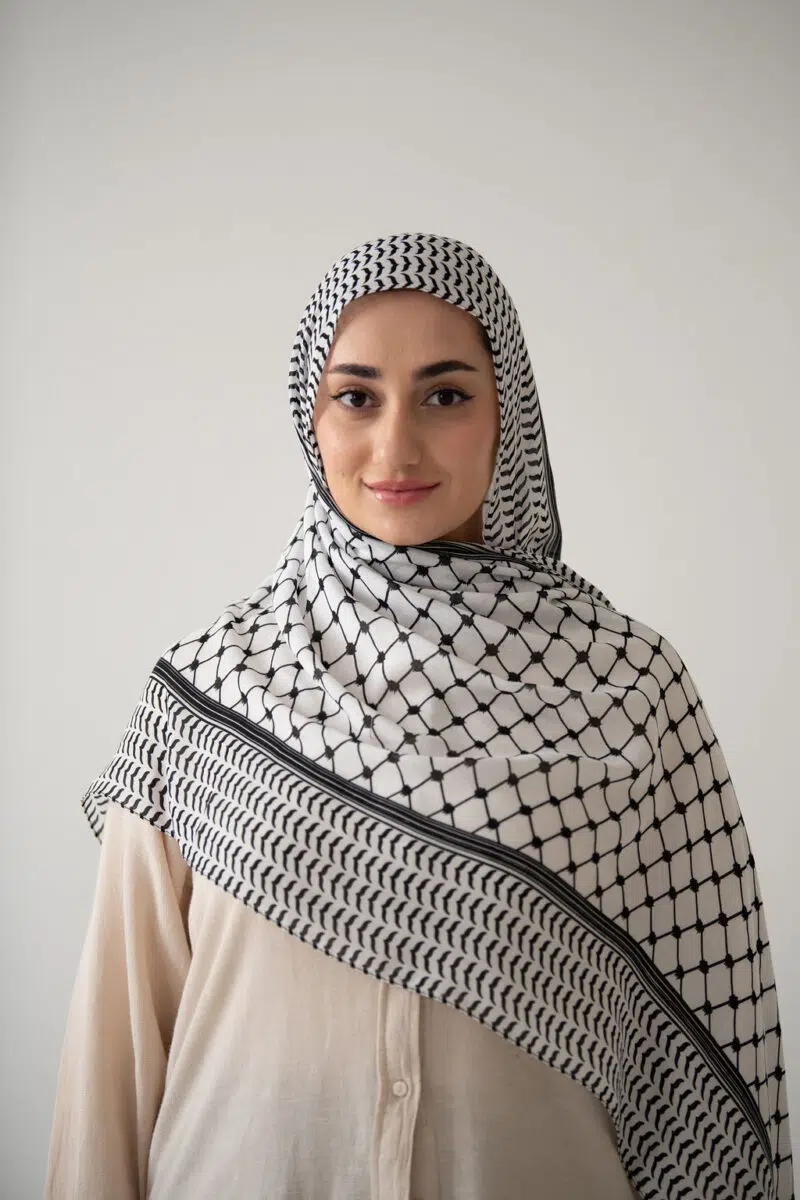 Keffiyeh Printed Modal Hijabs | The Classic