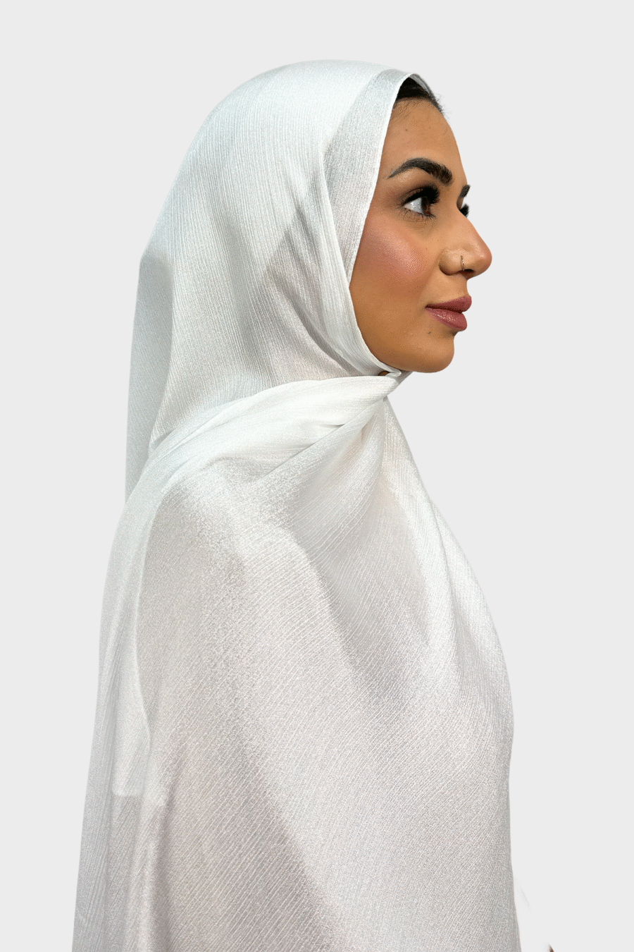 Crystal | White - Rabaya | Modest Wear | Premium Hijabs UK