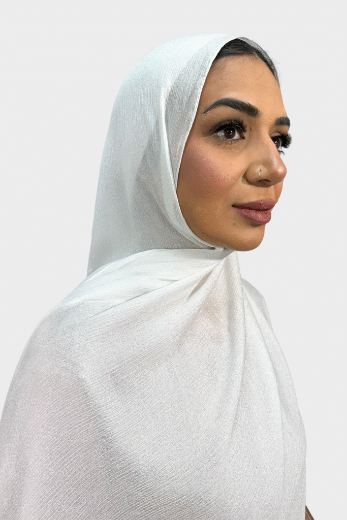 Crystal | White - Rabaya | Modest Wear | Premium Hijabs UK