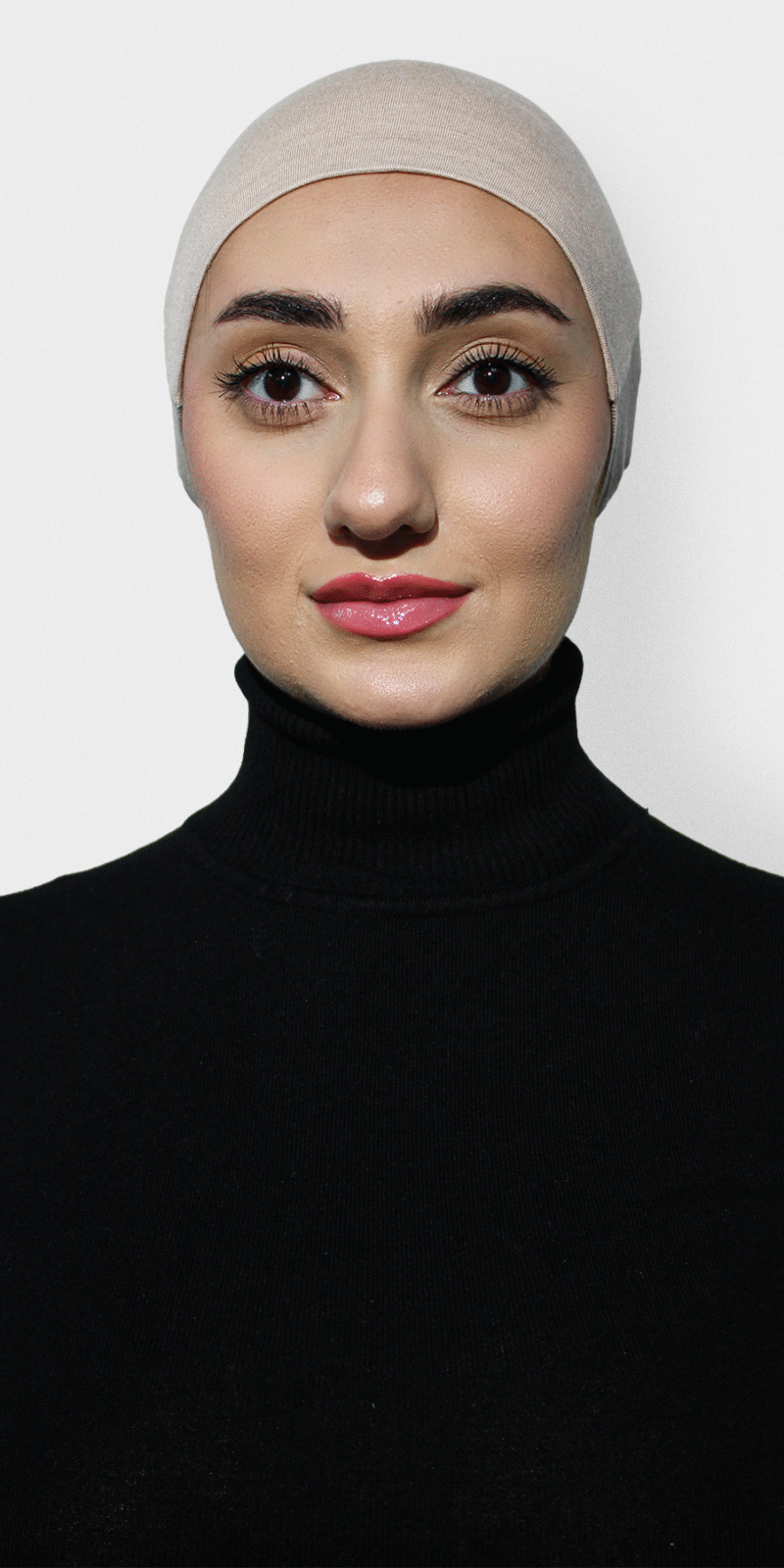 Tie back undercap with Grips | Nude