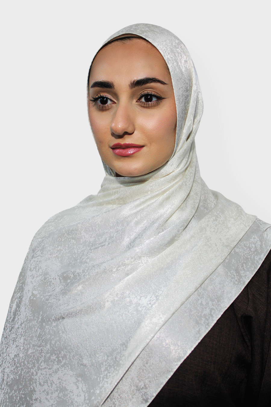 Self Print | Off White - Rabaya | Modest Wear | Premium Hijabs UK