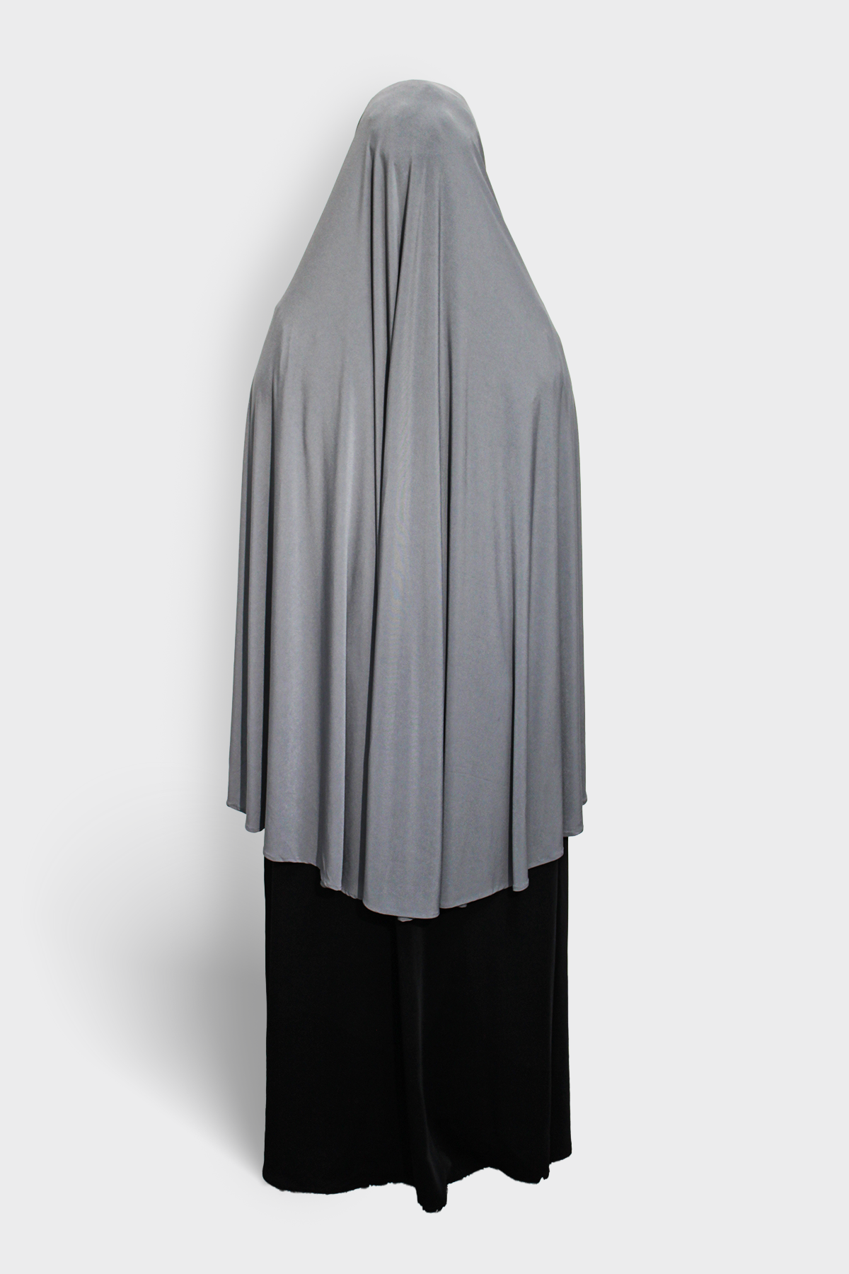Ladies Khimar Grey 5 Ladies Khimar Grey - Image 6
