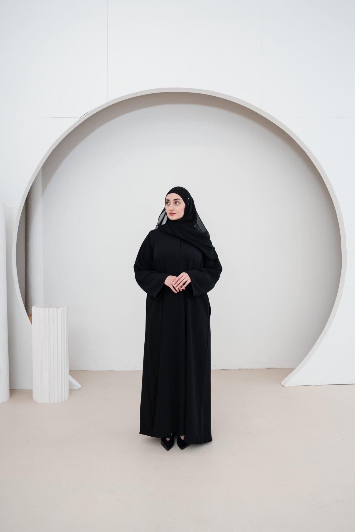Midnight Staple Abaya - Image 2