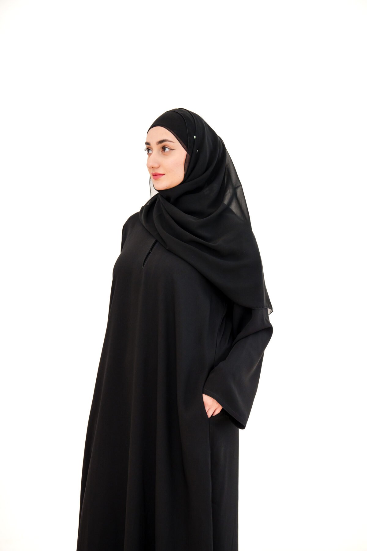 Midnight Staple Abaya - Image 1