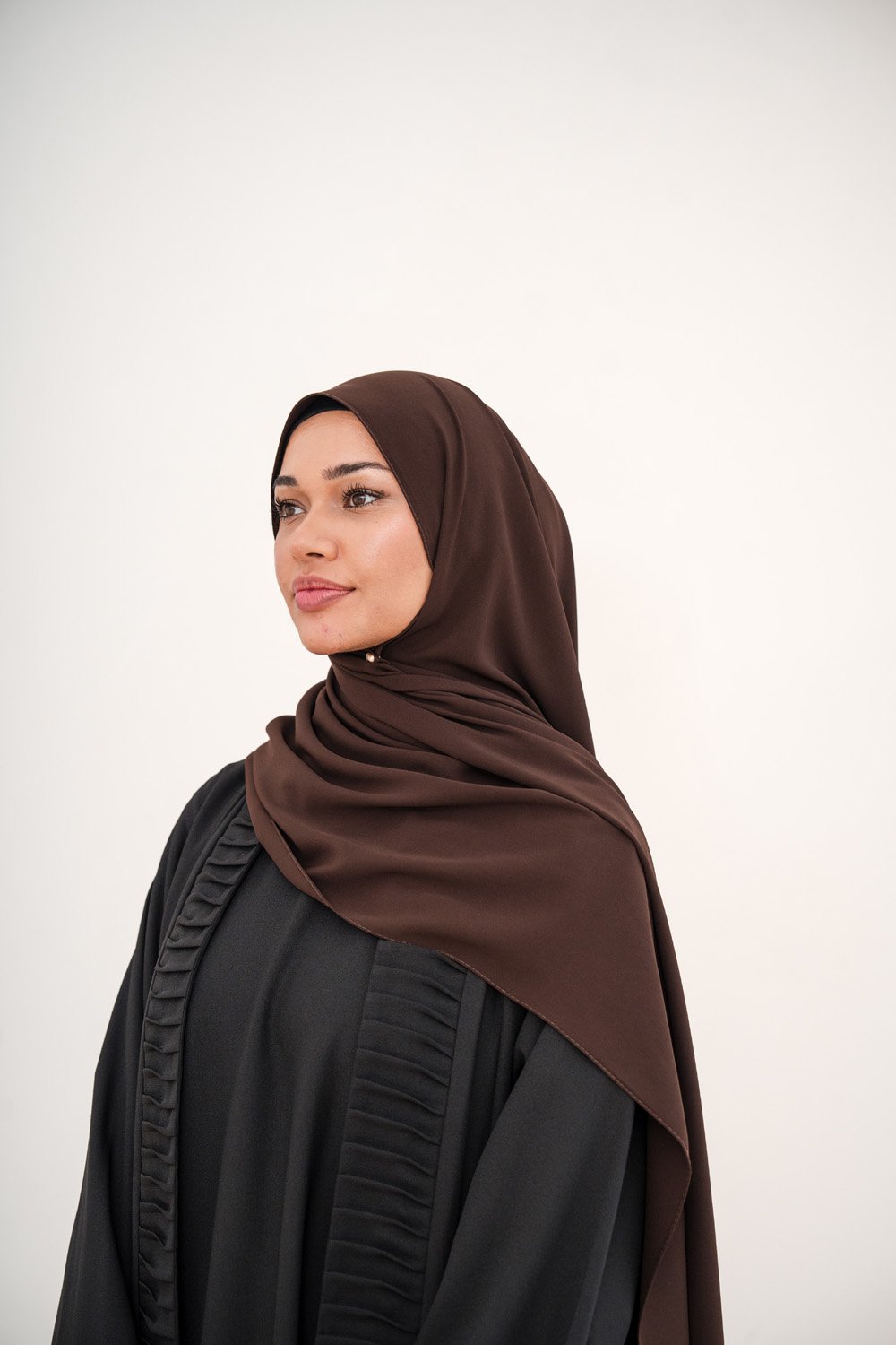 Powder Touch Hijabs | Turkish Coffee - Image 3