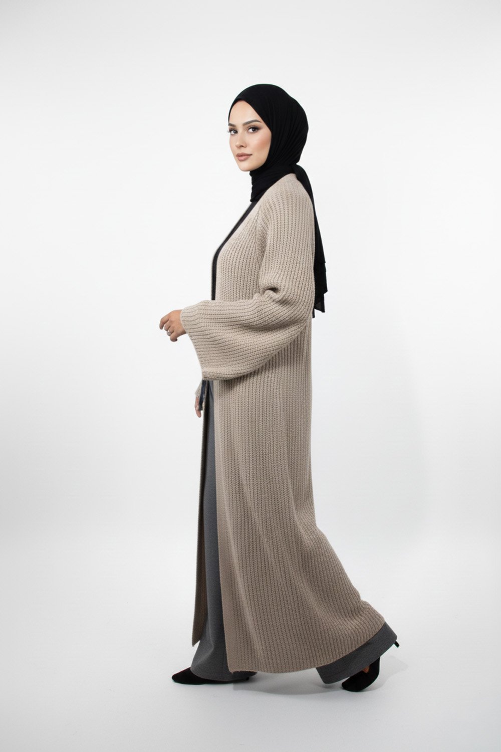 Knitted Cardigans | Beige - Image 2