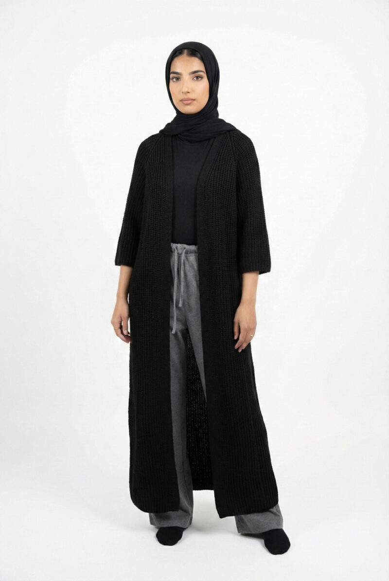 Knitted Cardigans | Black