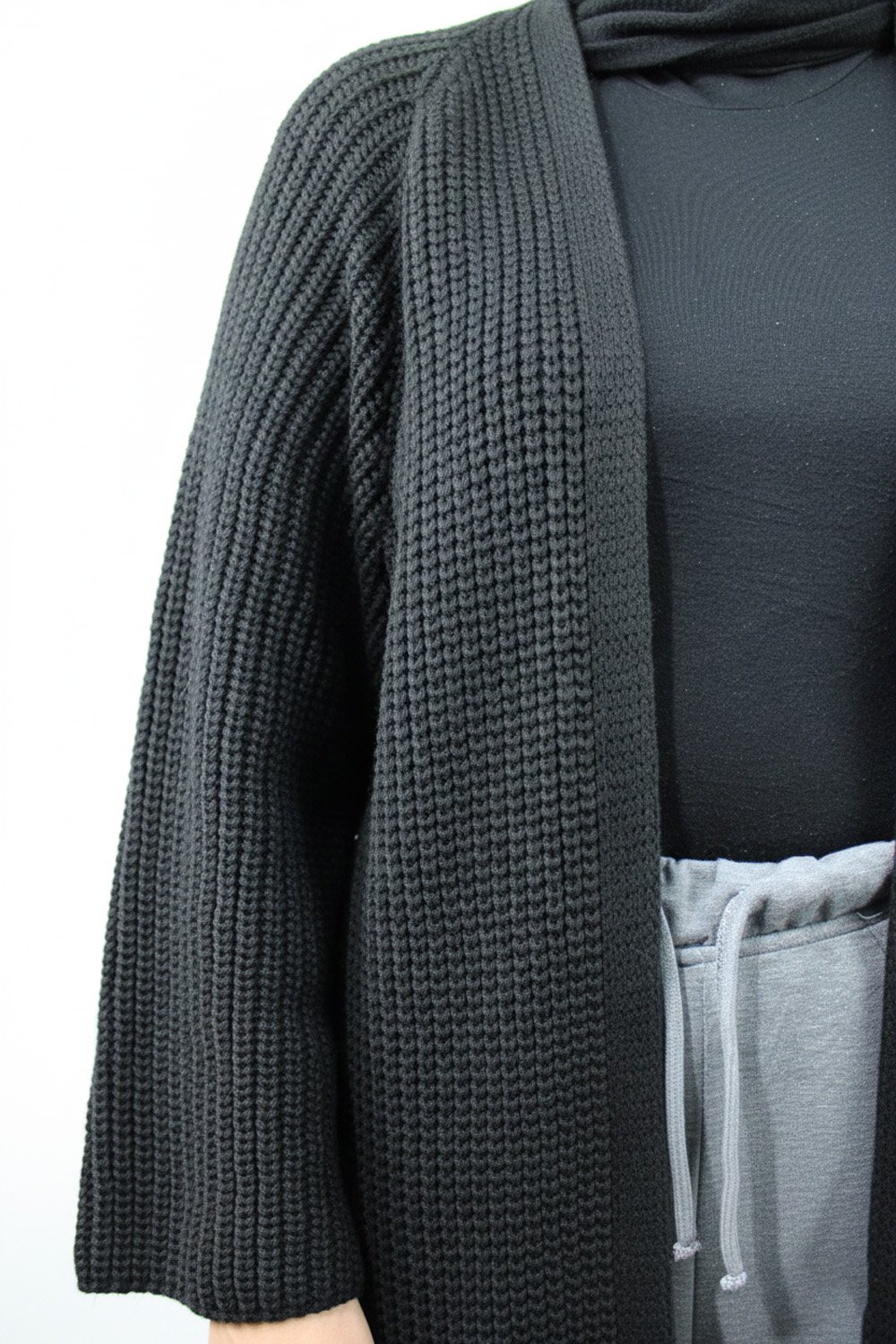 Knitted Cardigans | Black - Image 4