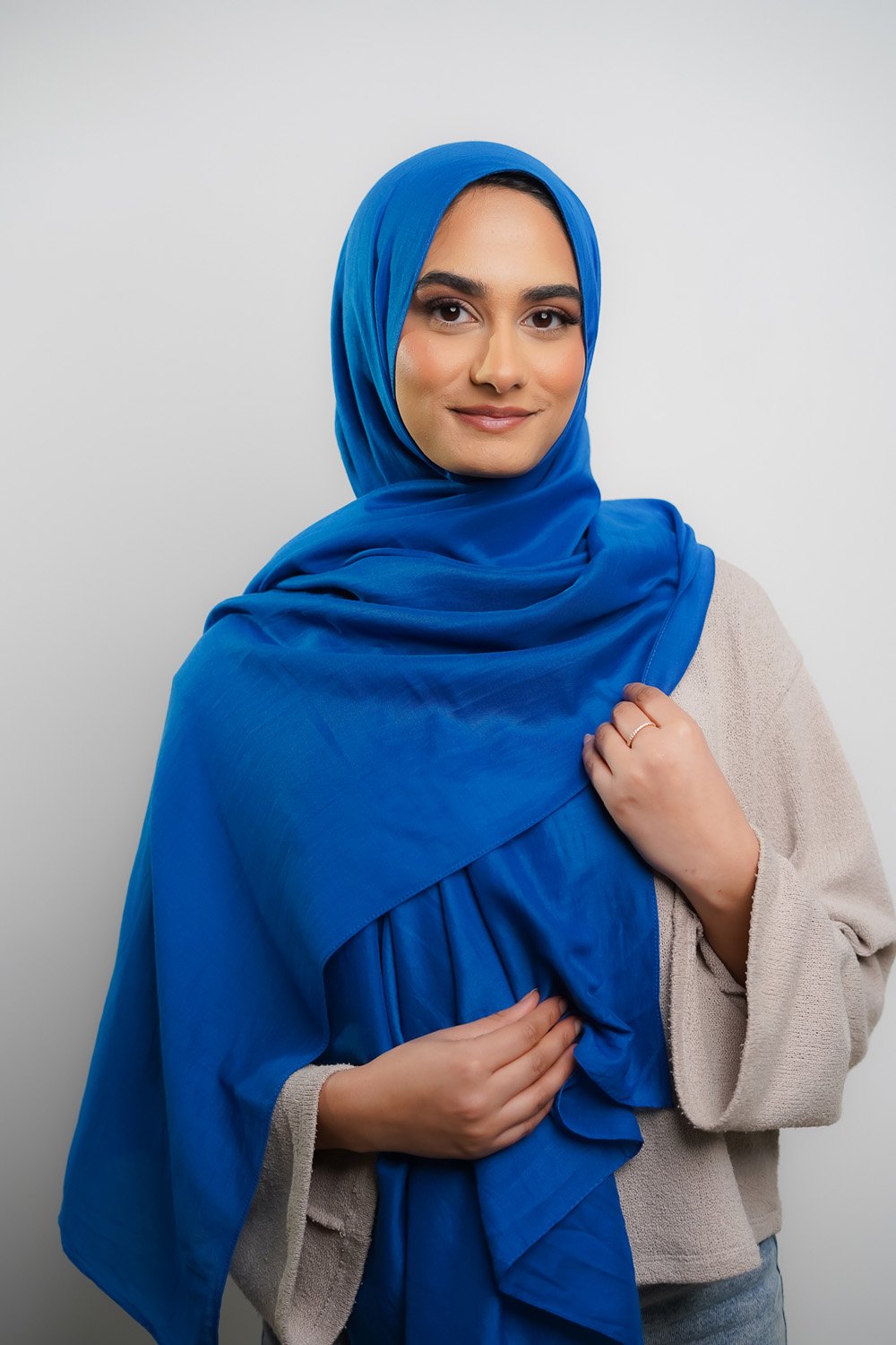 Soft Linen | Electric Blue