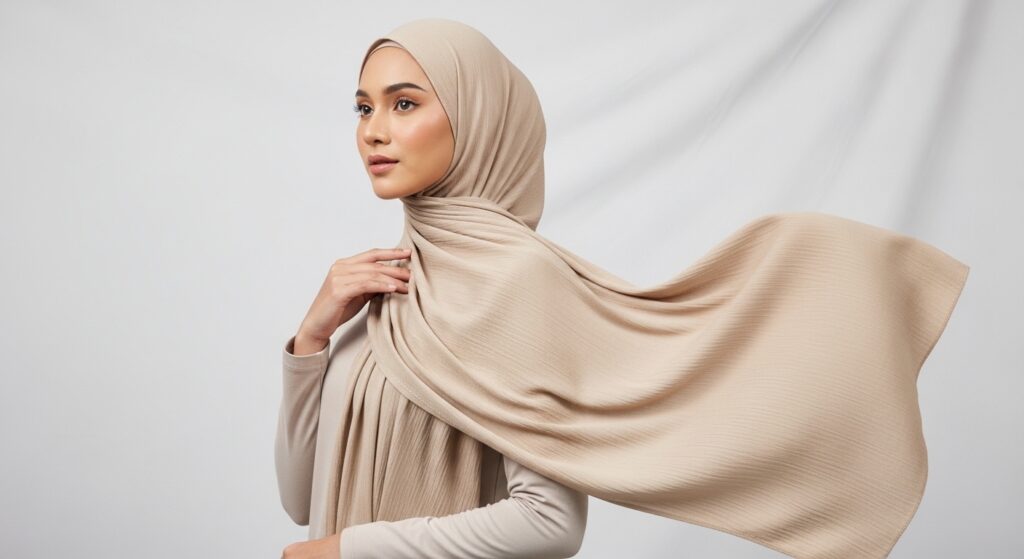 Best Cotton Crepe Beige in UK Online