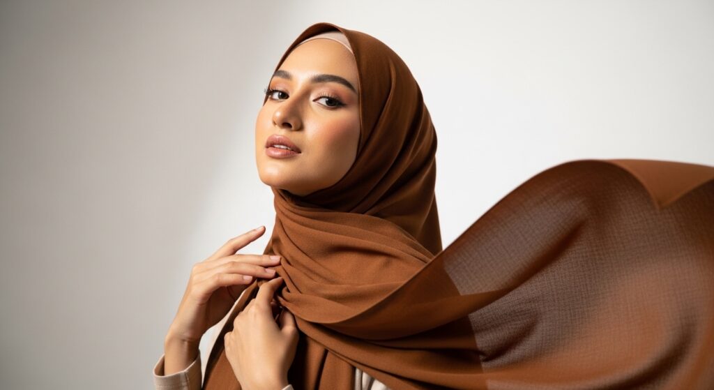 Best Cotton Crepe Brown in UK Online