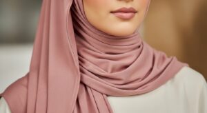 Best Liquid Jersey Dusty Pink Hijab online in UK
