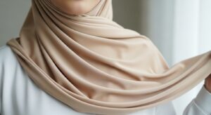 best Liquid Jersey Beige hijab online in uk